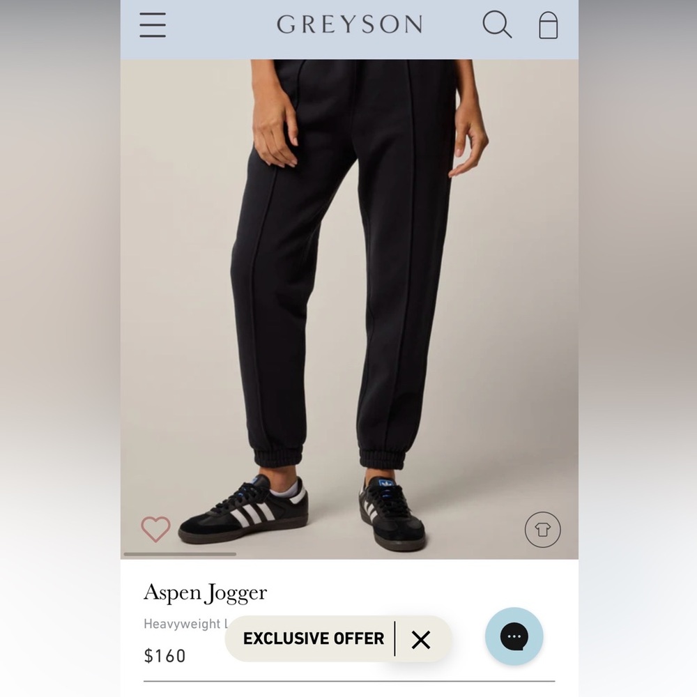 Greyson BLUE Aspen Joggers, Women’s Small! FLAWLESS